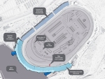Phoenix Raceway pasará la línea de meta hasta el final de las curvas 1 y 2. FOTO: Phoenix Raceway